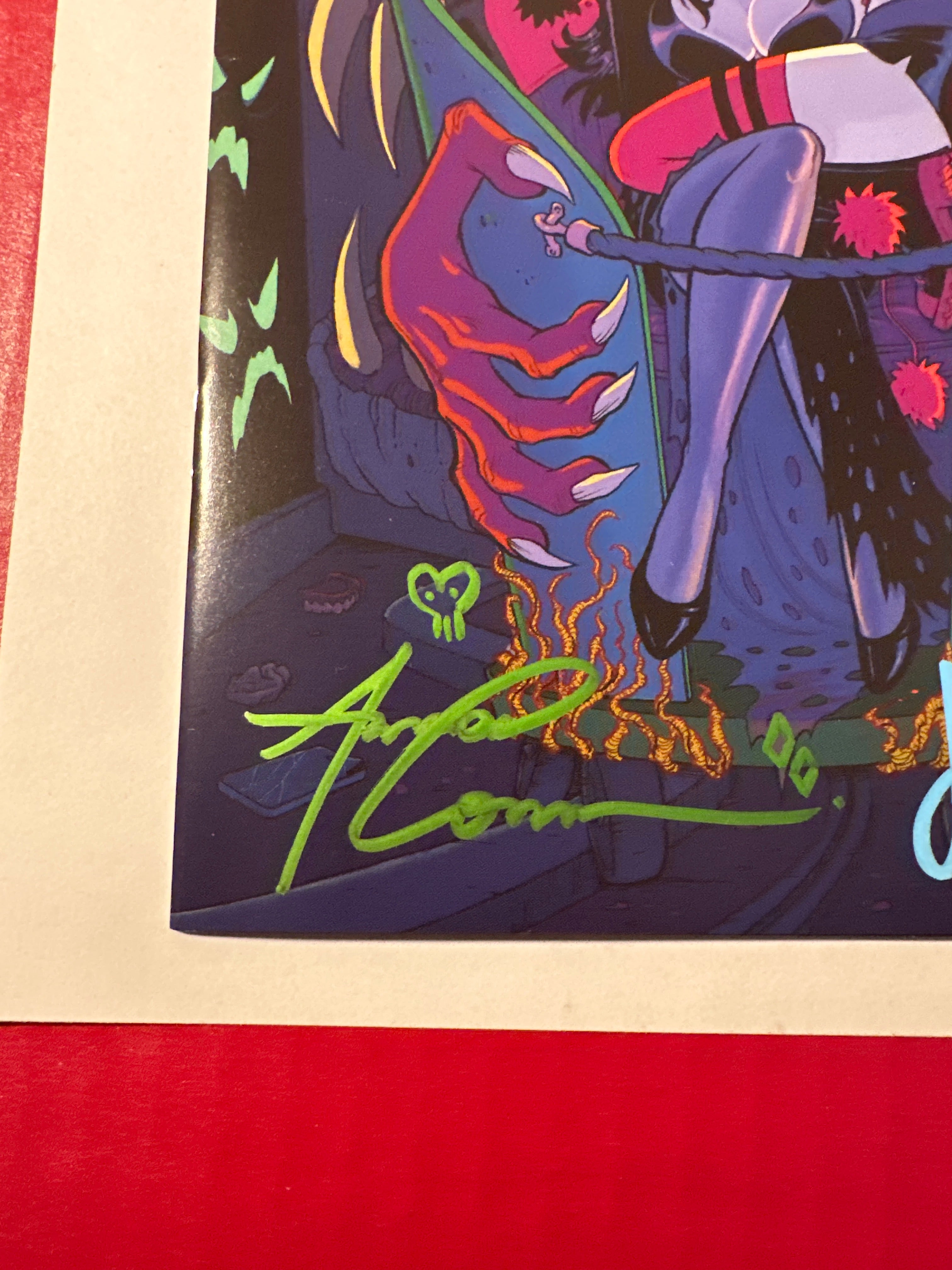 Harley Quinn X Elvira Amanda Conner Incentive Virgin Variant (1:50) by Ugly Monkey Comics