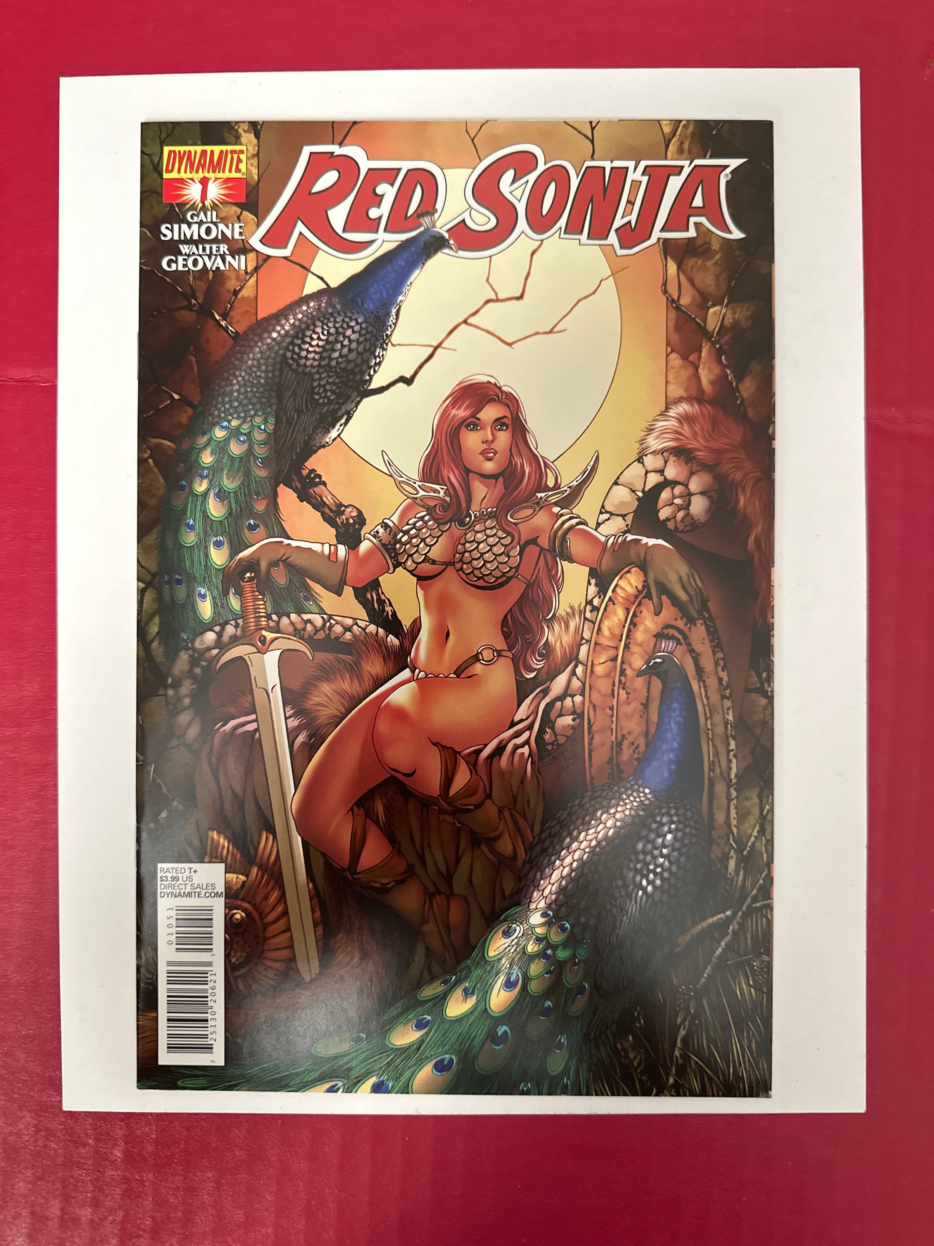 Red Sonja, Vol. 2 #1E (Dynamite Entertainment 2013) Colleen Doran Cover by Ugly Monkey Comics