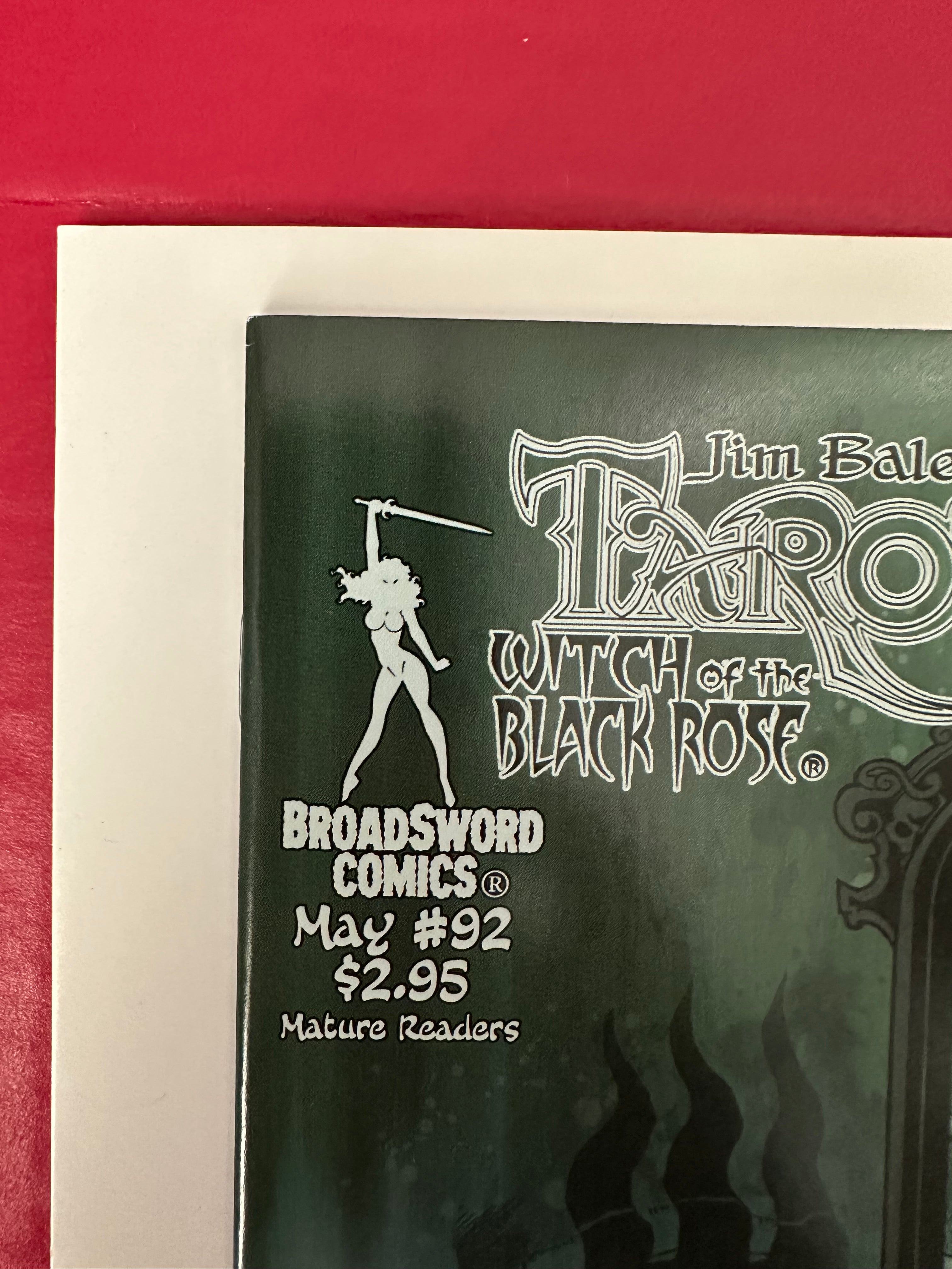Tarot: Witch of the Black Rose #92A (2015) by Ugly Monkey Comics