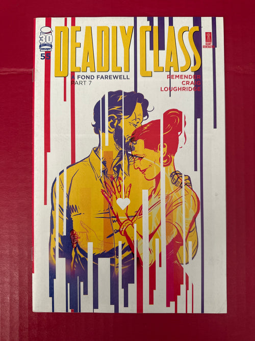 Deadly Class #55A (Image Comics 2022) Regular Wes Craig Cover by Ugly Monkey Comics