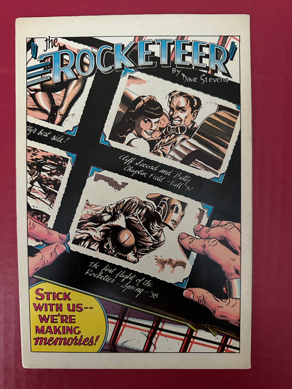 Starslayer, Vol. 1 #3 (1982) KEY 2nd app. The Rocketeer