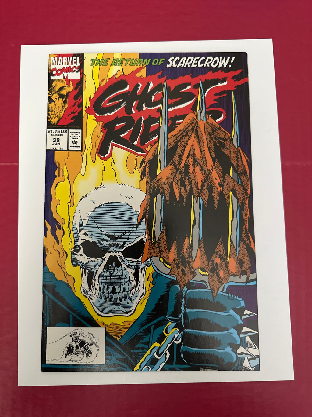 Ghost Rider, Vol. 2 (1990-1998) #38A (Marvel Comics 1993) by Ugly Monkey Comics