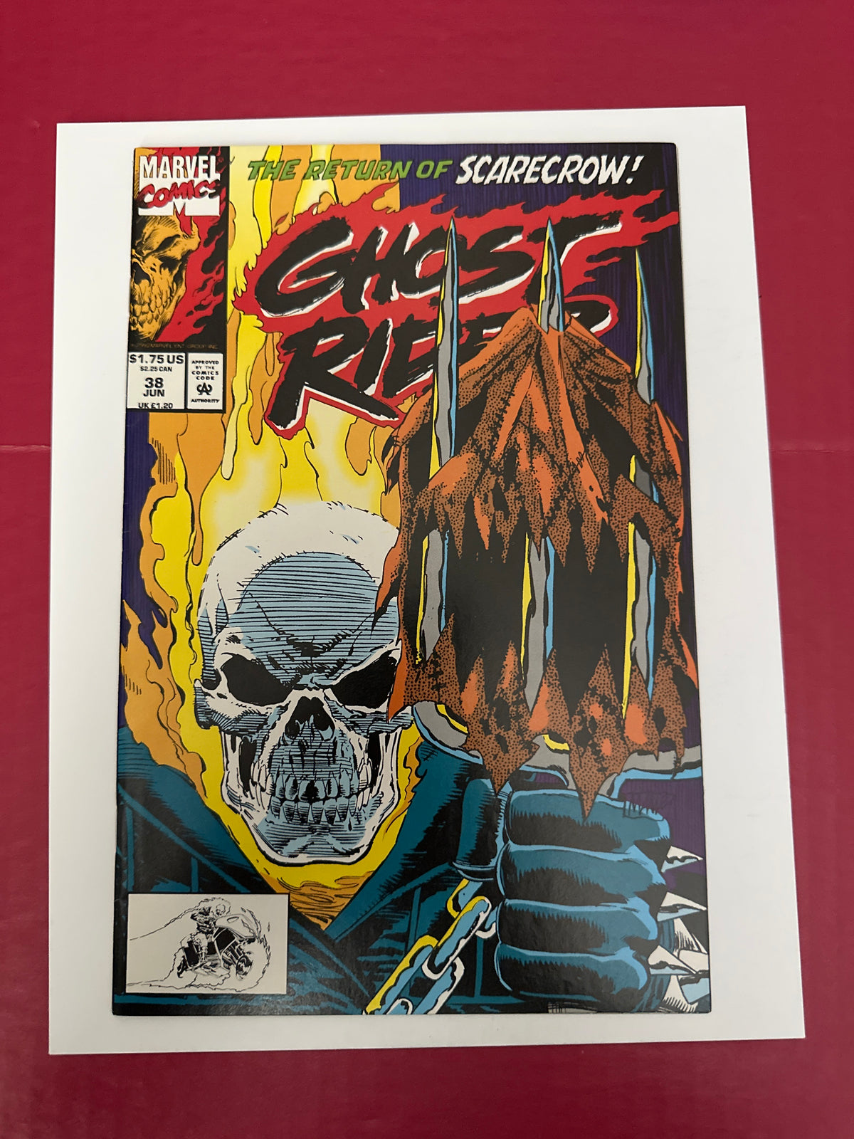 Ghost Rider, Vol. 2 (1990-1998) #38A (Marvel Comics 1993) by Ugly Monkey Comics