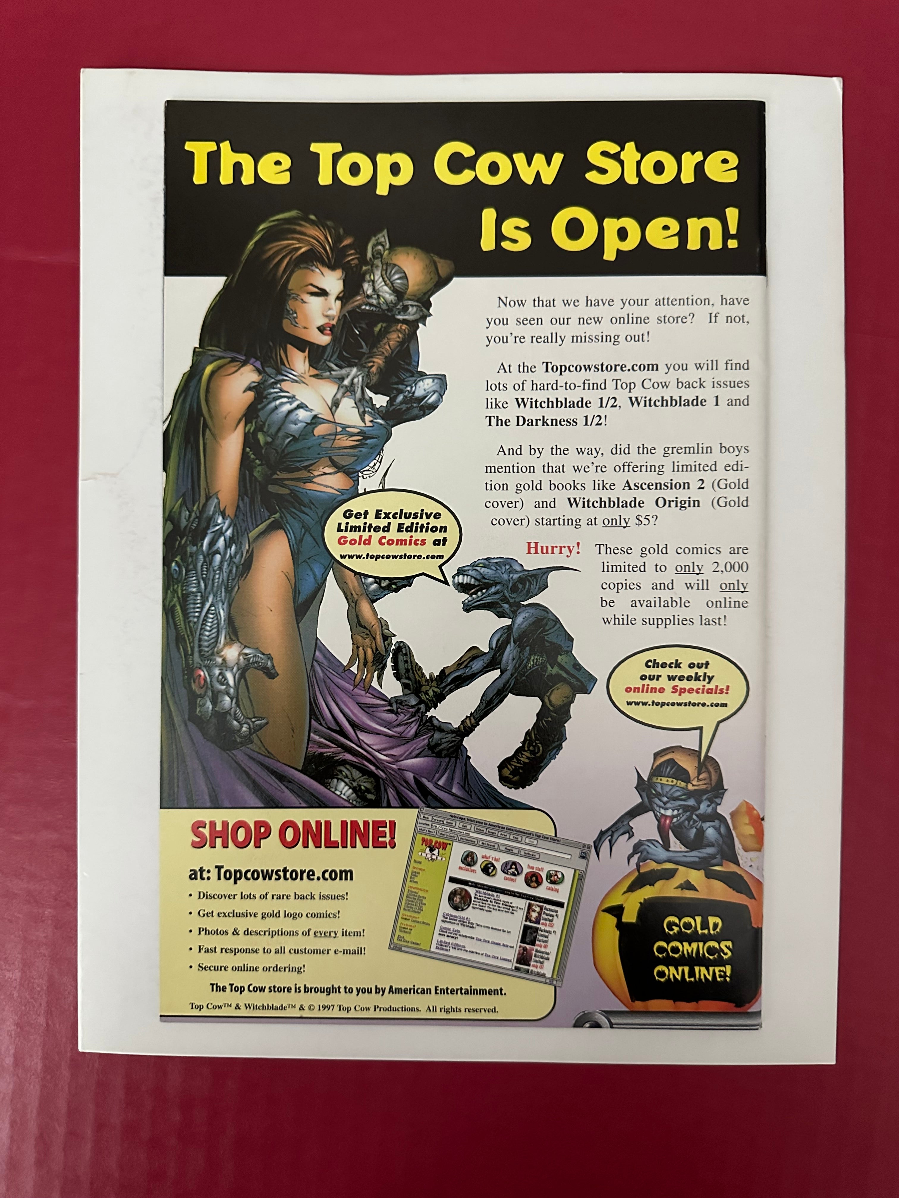 Witchblade, Vol. 1 #18 (1997) by Ugly Monkey Comics