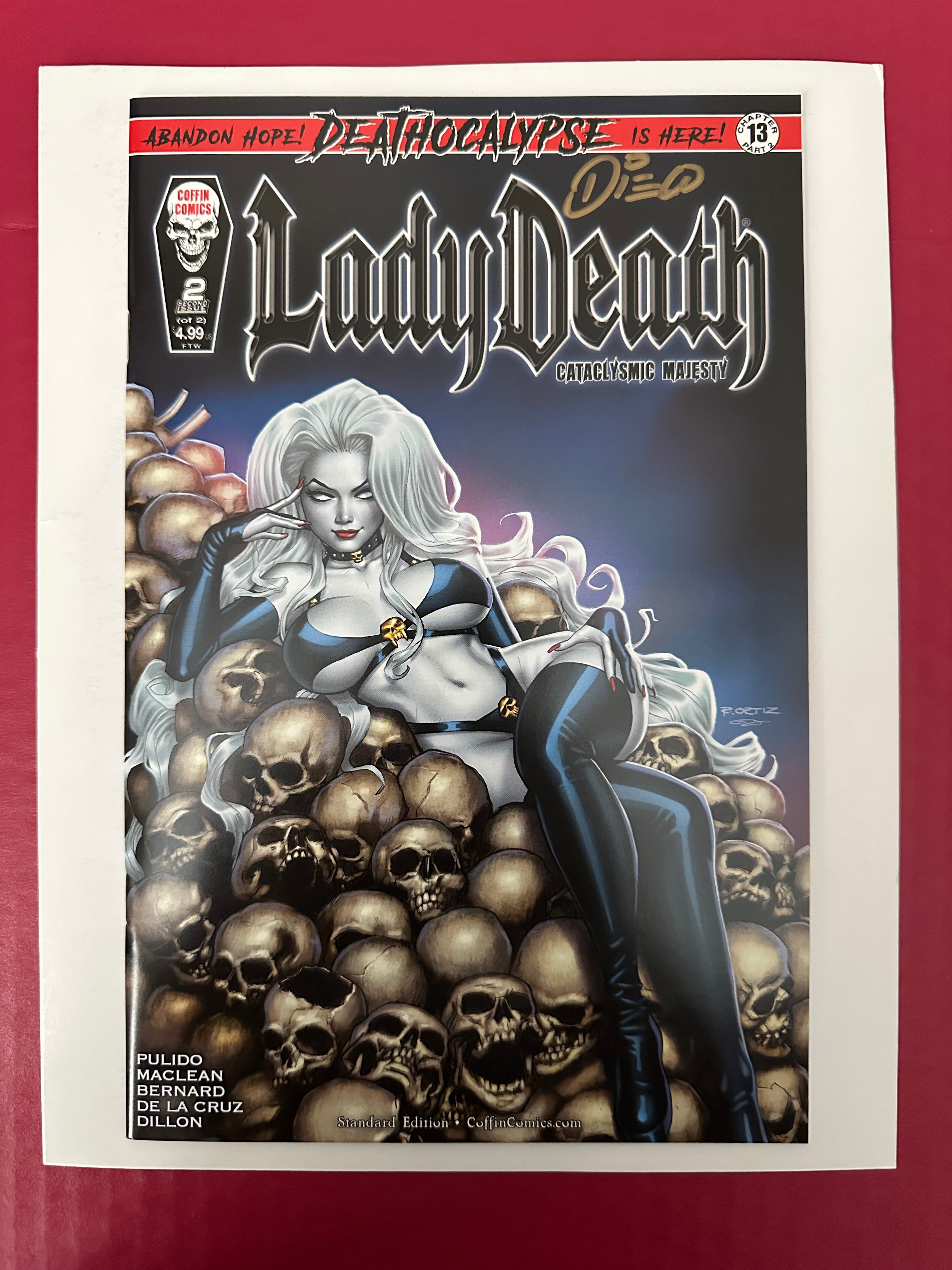 Lady Death: Cataclysmic Majesty, Signed by Artist Diego Bernard Vol. 1 #2A (2022)