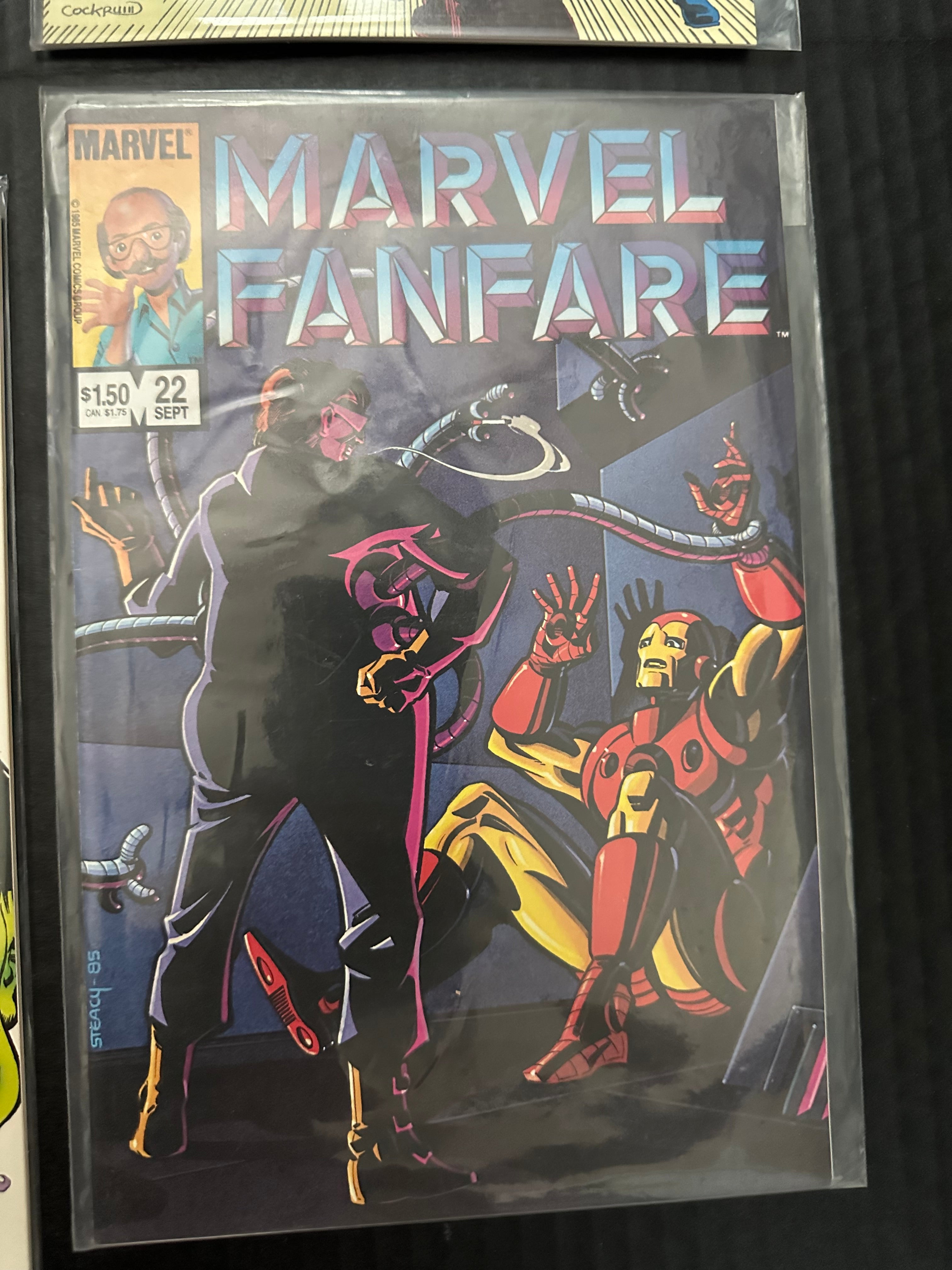 Lot of 33 Marvel Fanfare comics (1982 - 1988) 3 Key Issues by Ugly Monkey Comics