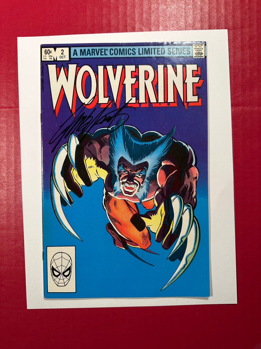 Wolverine, Vol. 1 #2 (Marvel 1982) Signed by Chris Claremont 1st full app. Yukio by Ugly Monkey Comics