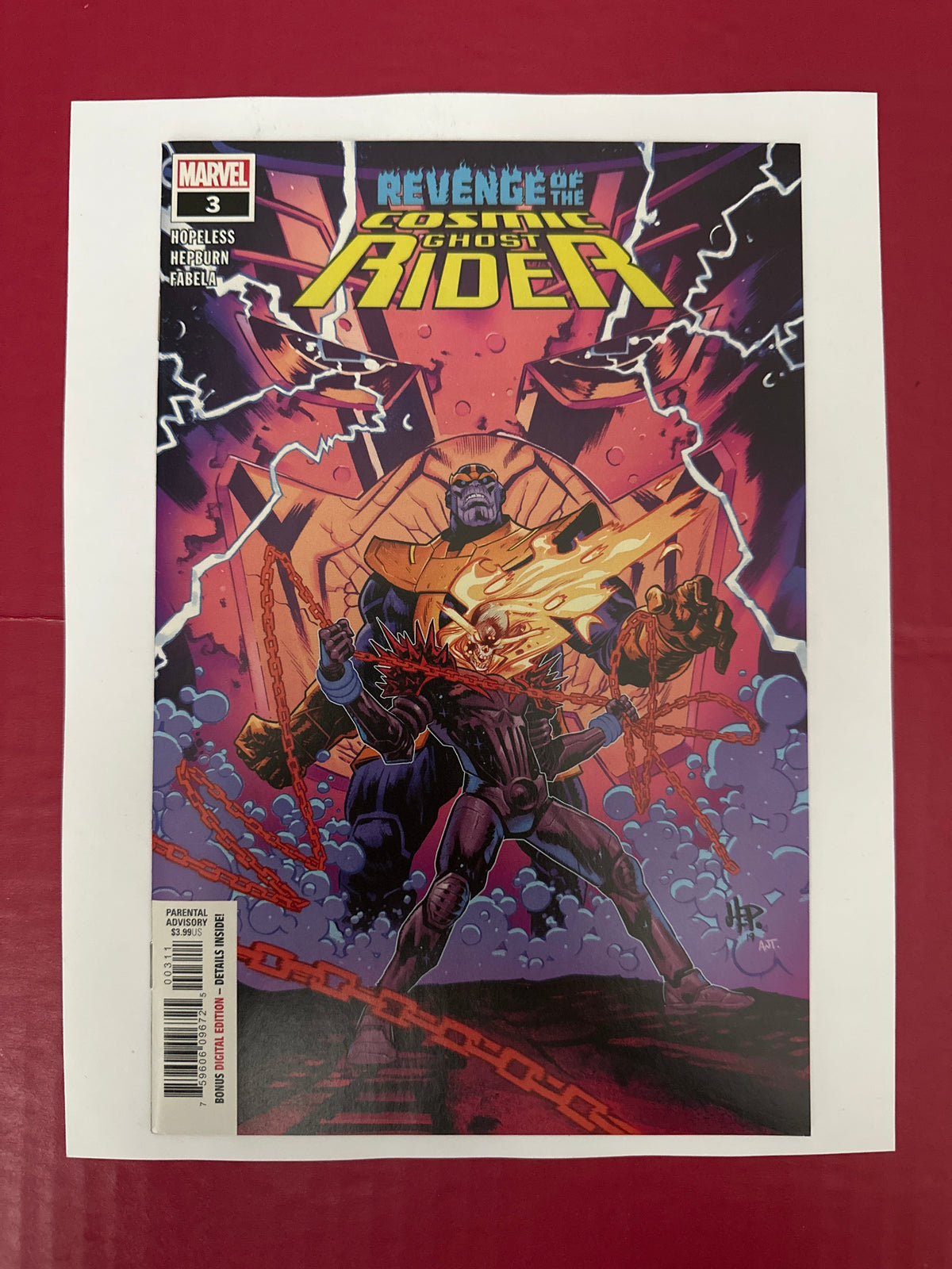 Revenge of the Cosmic Ghost Rider #3A (Marvel Comics 2020) by Ugly Monkey Comics