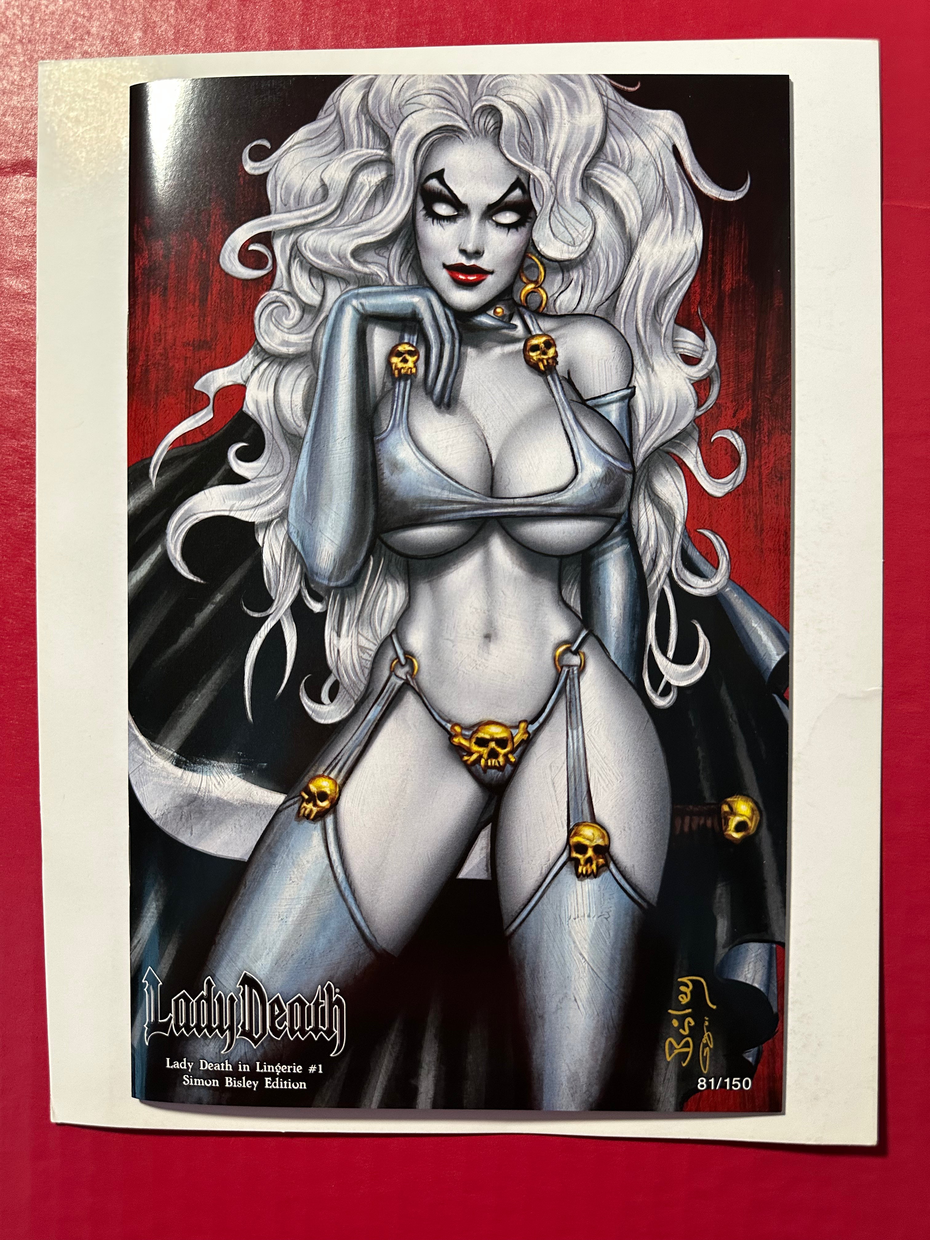 LADY DEATH IN LINGERIE #1 - SIMON BISLEY EDITION LIMITED TO 150