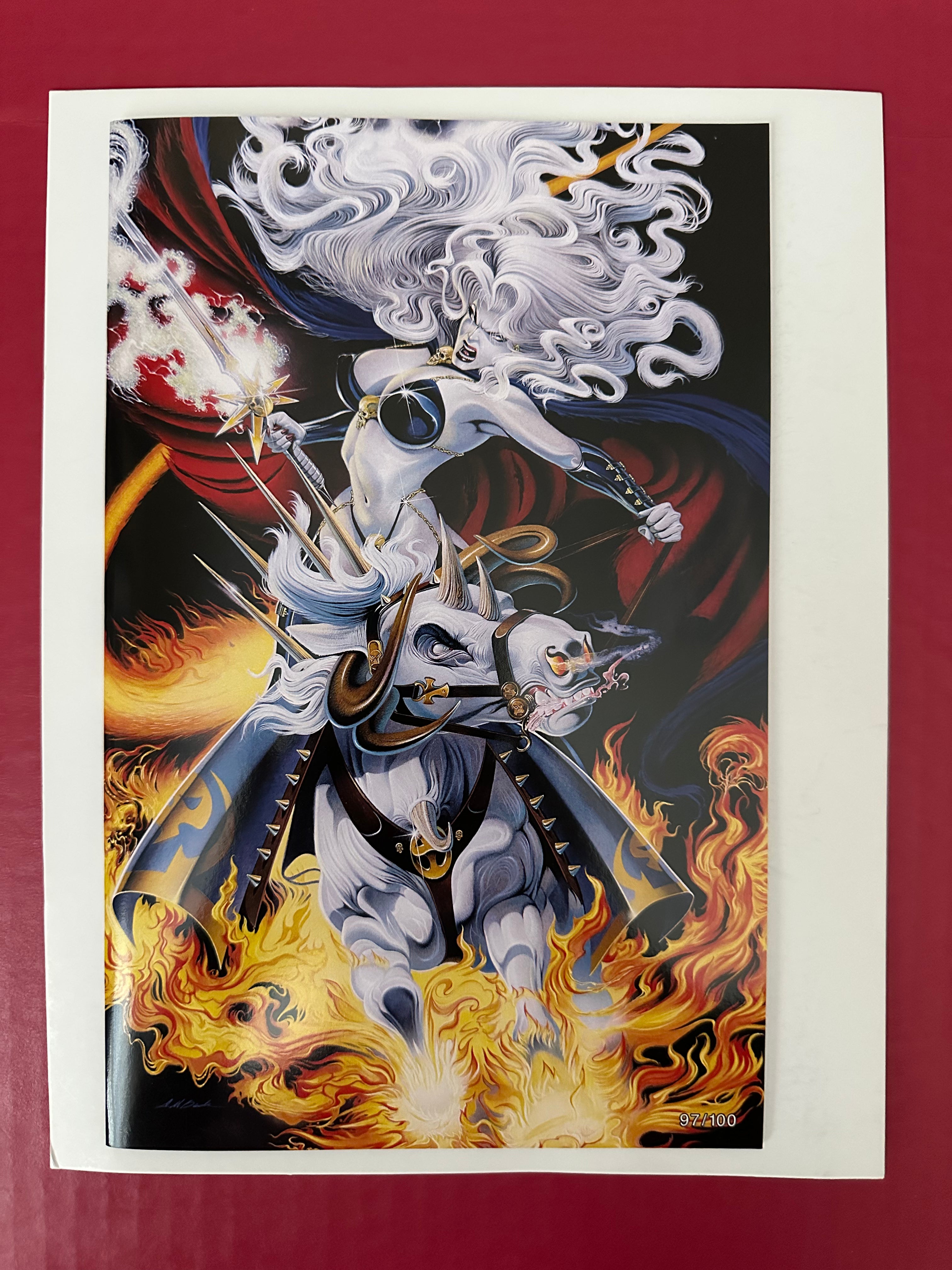 Lady Death: Retribution #1 (2017) David Michael Beck Virgin (Ltd. 100)