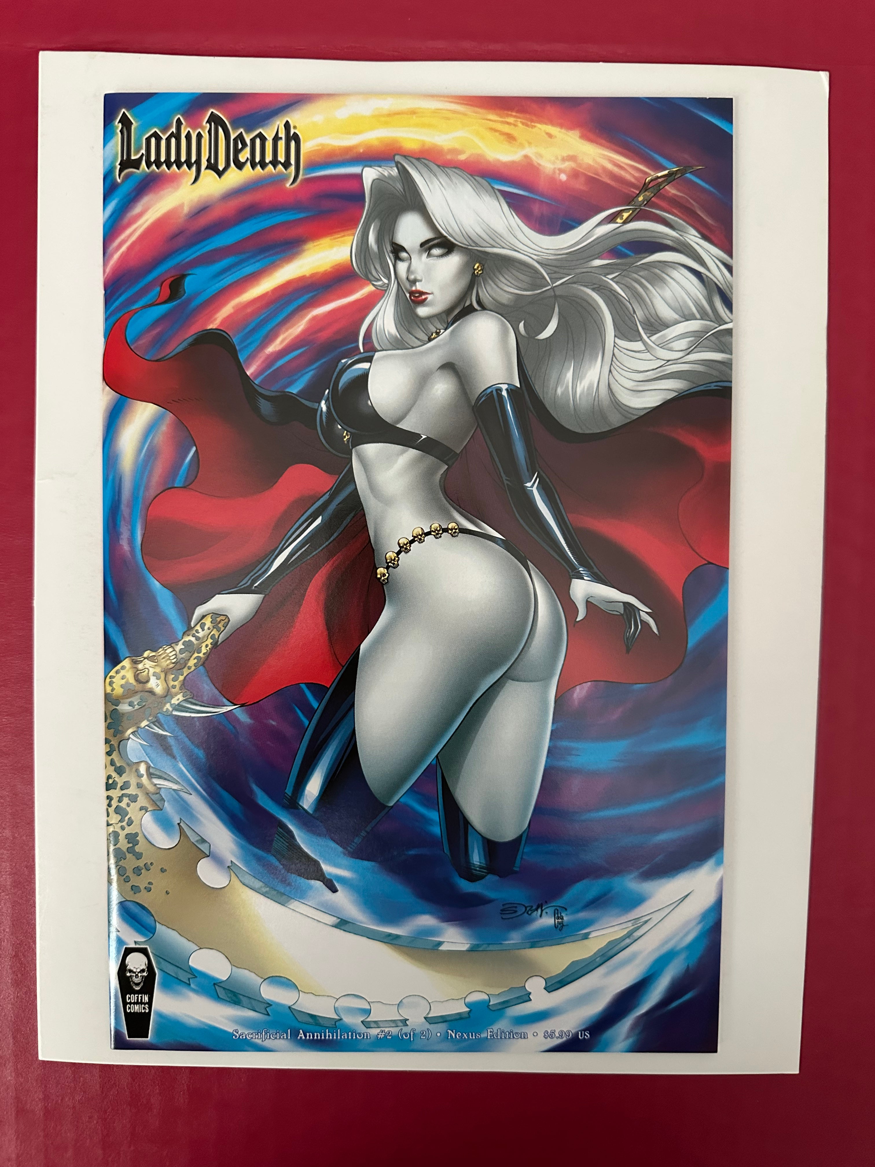 Lady Death Sacrificial Annihilation #2B (2022)